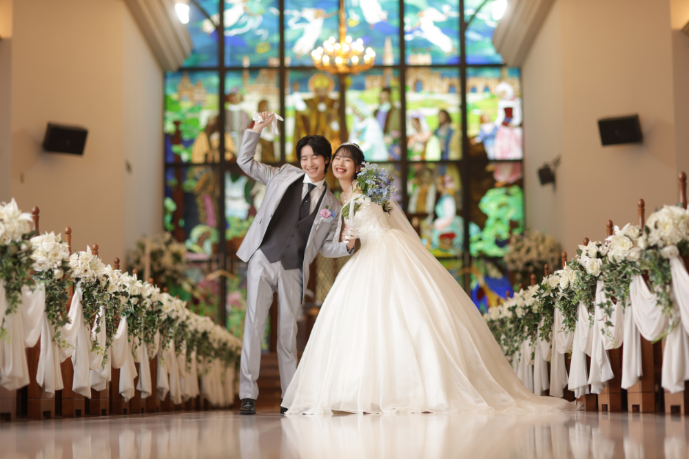 幸せオーラ全開☆お二人の笑顔でみんなが幸せ気分になった結婚式