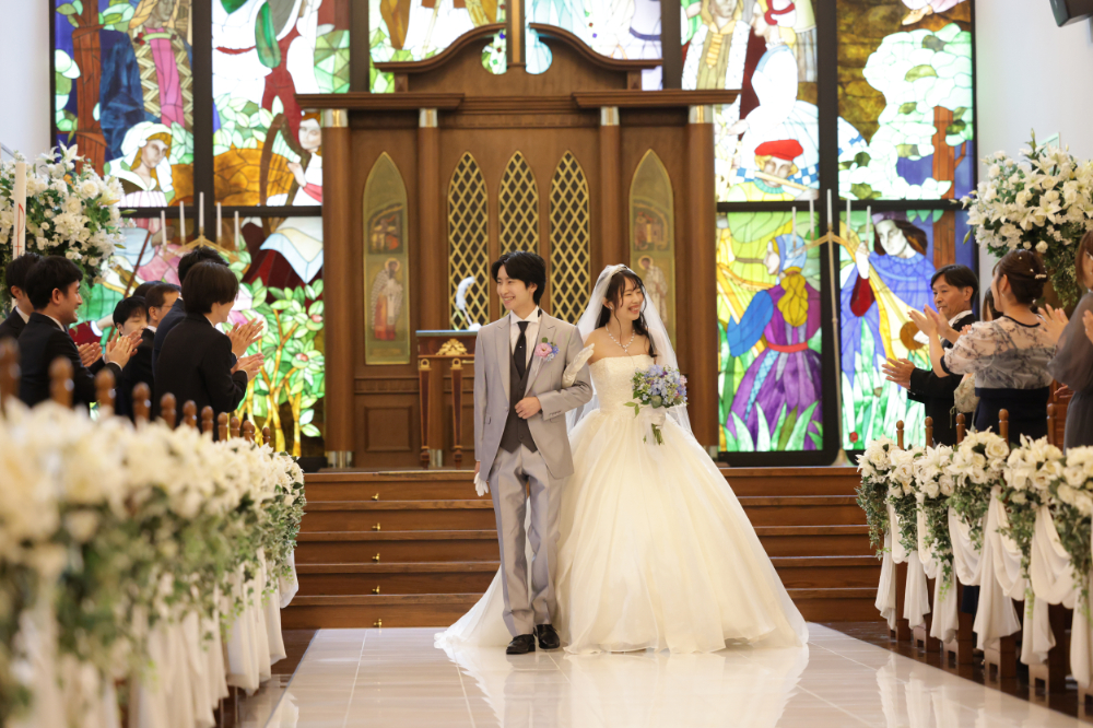 幸せオーラ全開☆お二人の笑顔でみんなが幸せ気分になった結婚式