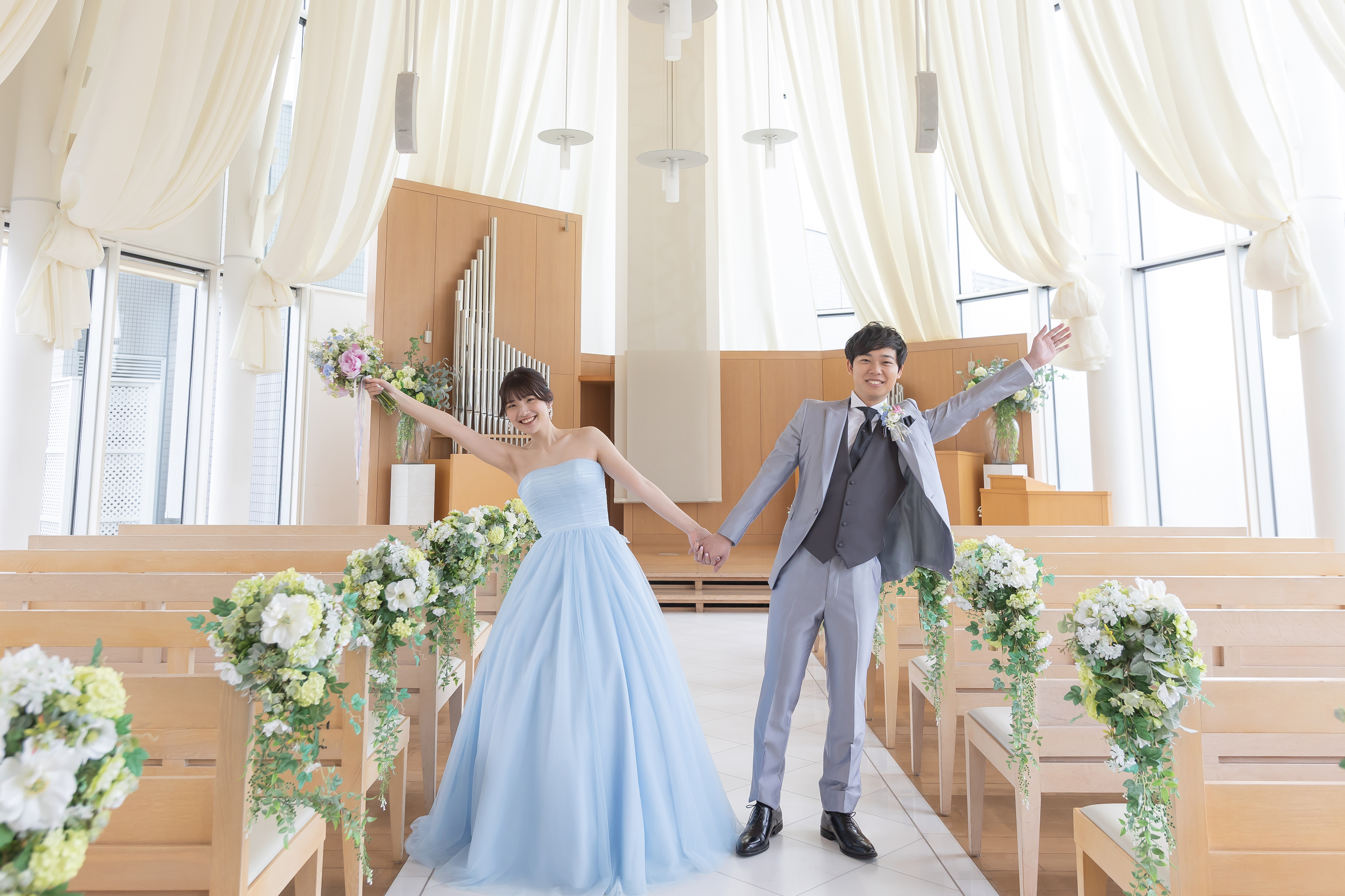 笑顔に包まれるフォトウェディング