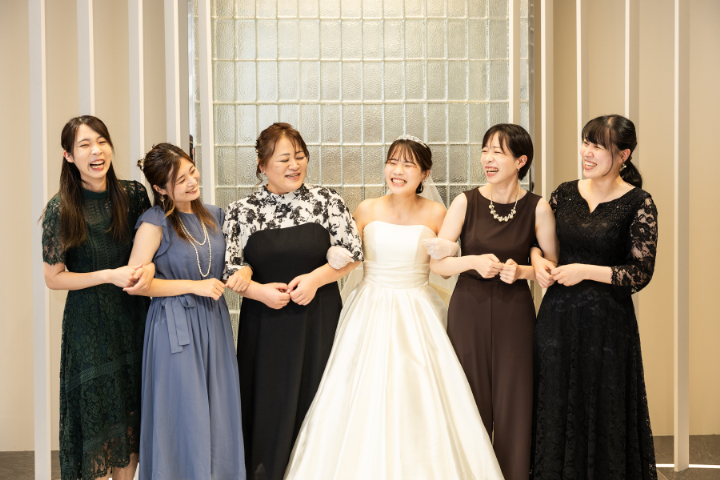 熊本チャペル　フォトウエディングレポート　No.78　【ソロフォトウエディング】姉妹大集合！