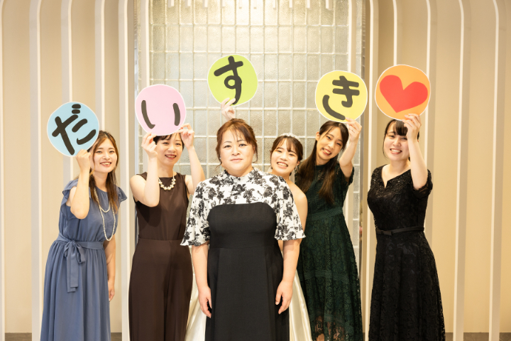 熊本チャペル フォトウエディングレポート No.78 【ソロフォトウエディング】姉妹大集合!