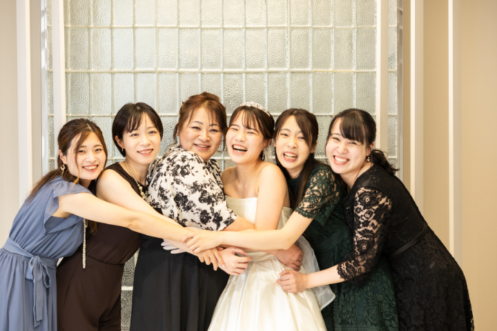 熊本チャペル フォトウエディングレポート No.78 【ソロフォトウエディング】姉妹大集合!