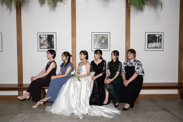 熊本チャペル フォトウエディングレポート No.78 【ソロフォトウエディング】姉妹大集合!