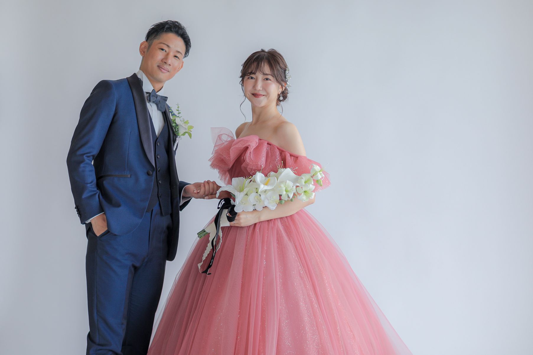 洋装フォトウェディング~宮崎スタジオカラードレス編~💙❤️