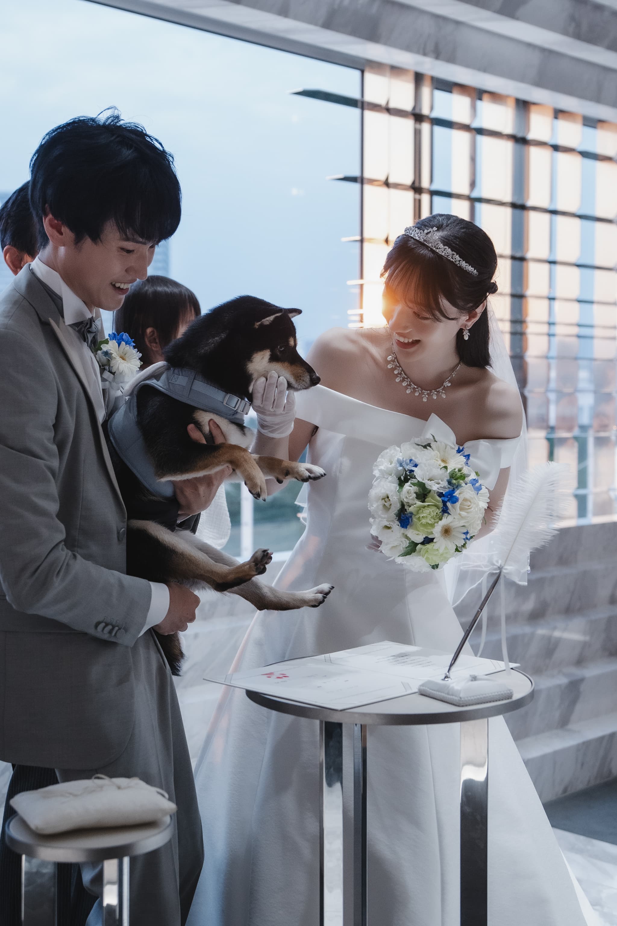 大切なご家族わんちゃんと一緒に誓える幸せWEDDING♪