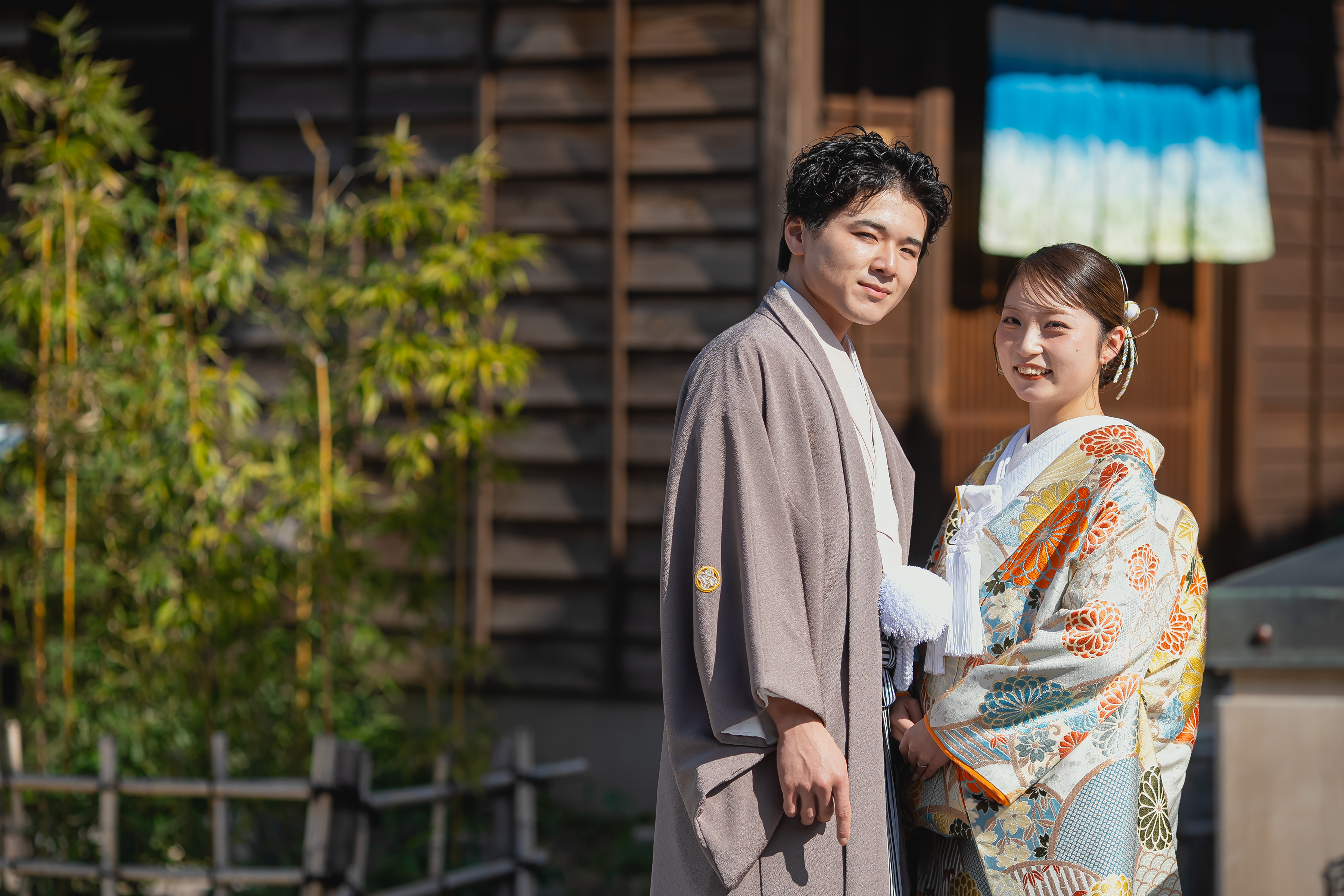 お子様と一緒に♪和装ロケーション撮影