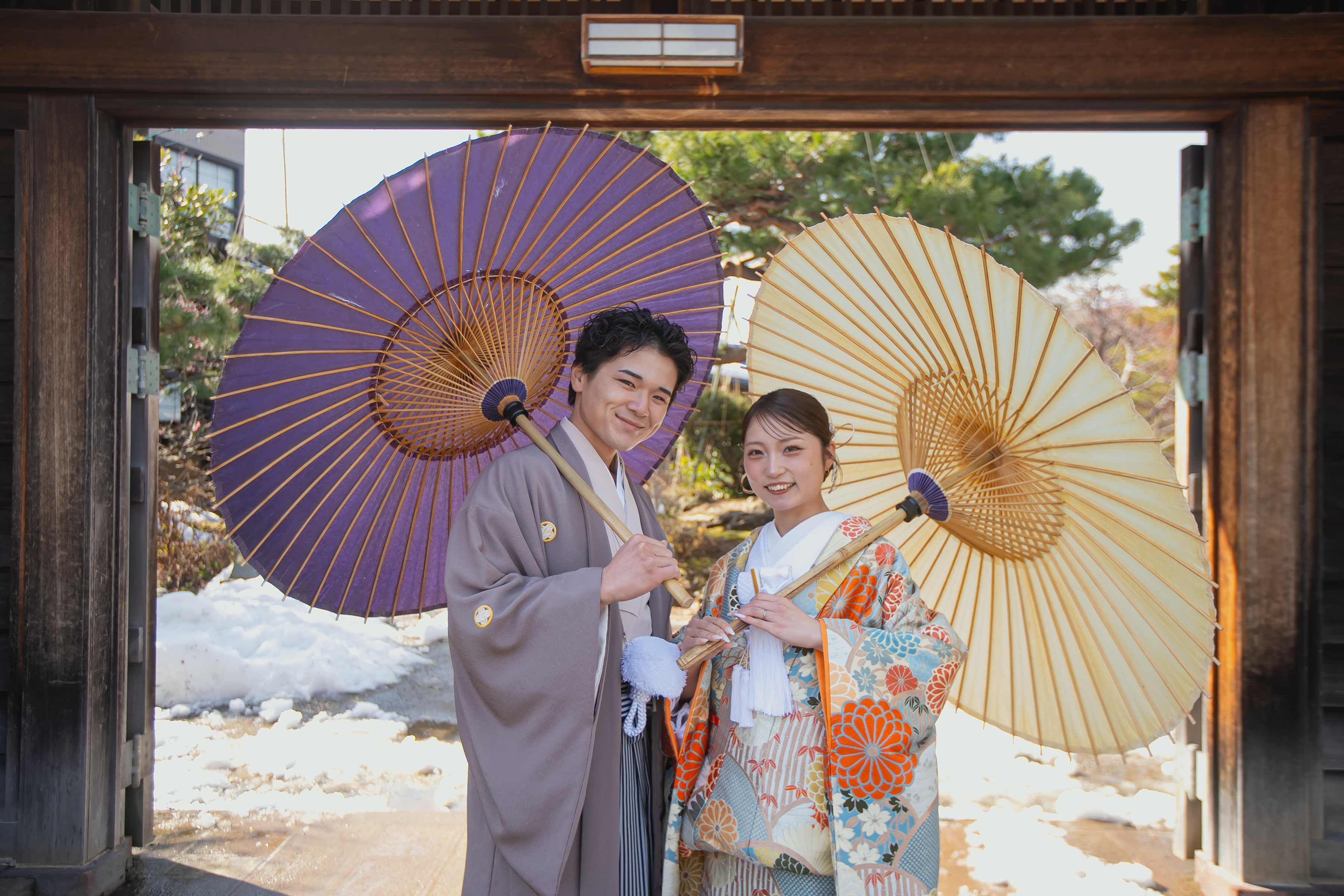 お子様と一緒に♪和装ロケーション撮影