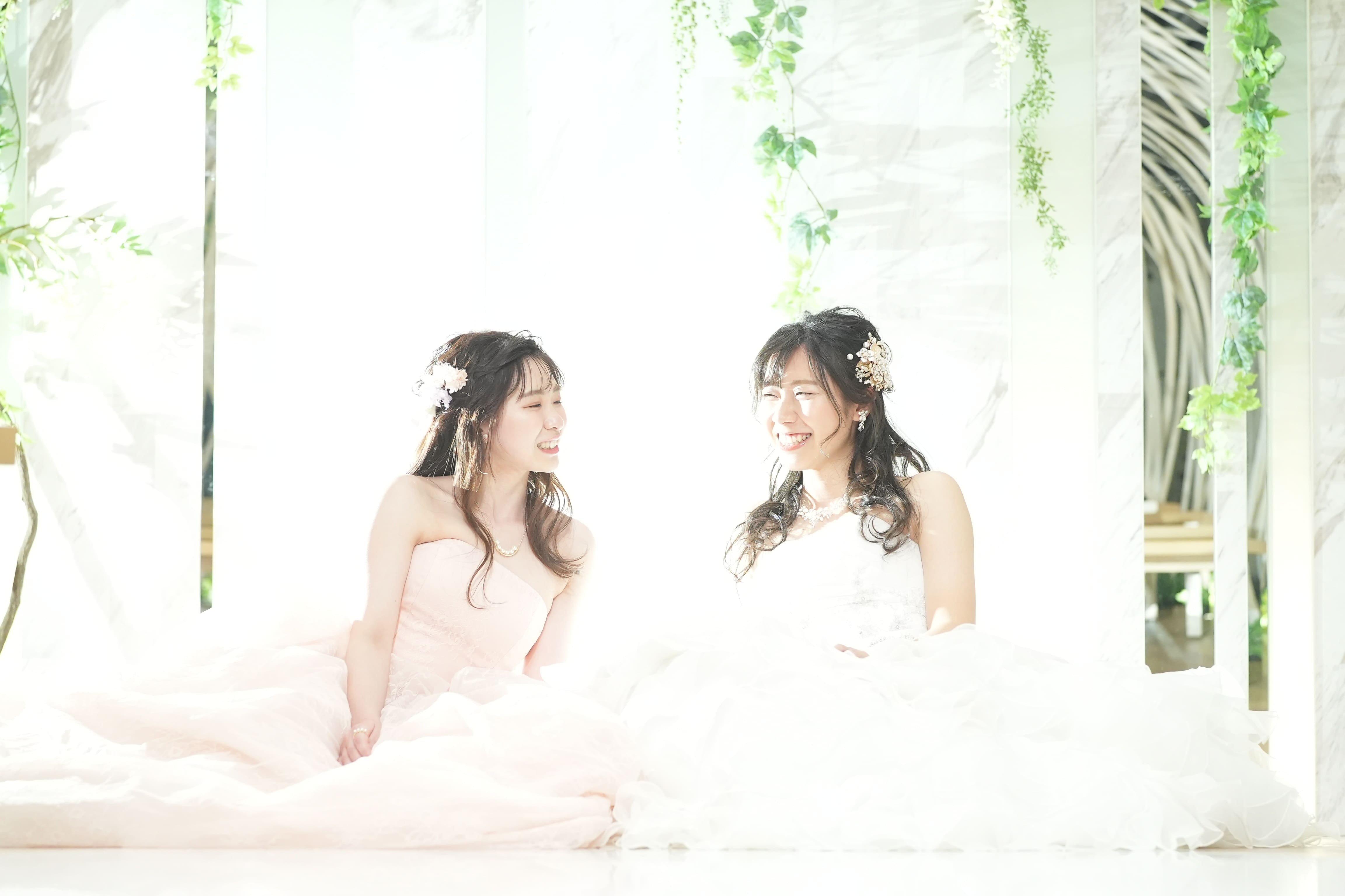 【京都店】ソロフォトウェディング 2組同時撮影　「洋装編」