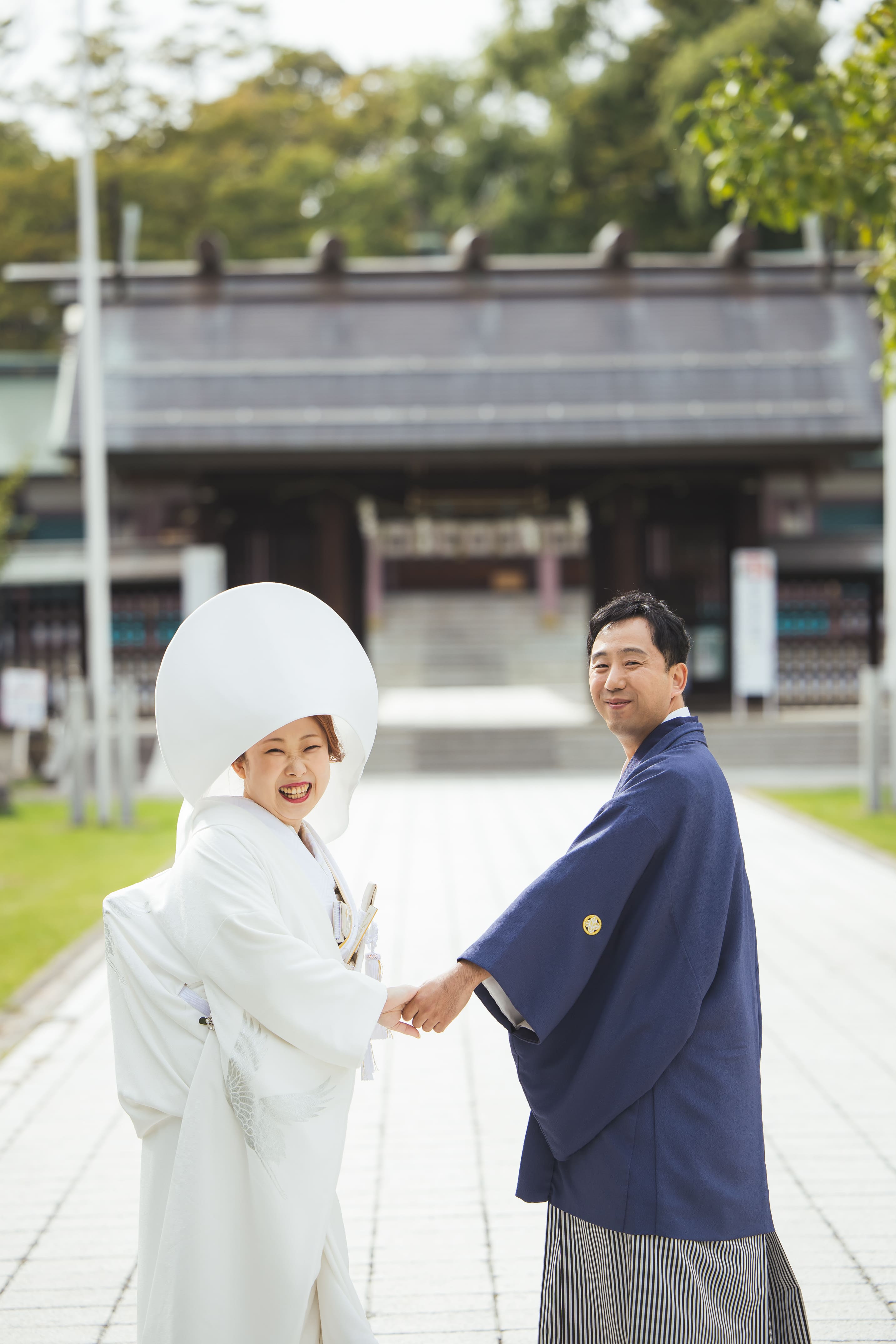 【秋婚】札幌護國神社で叶える神社婚