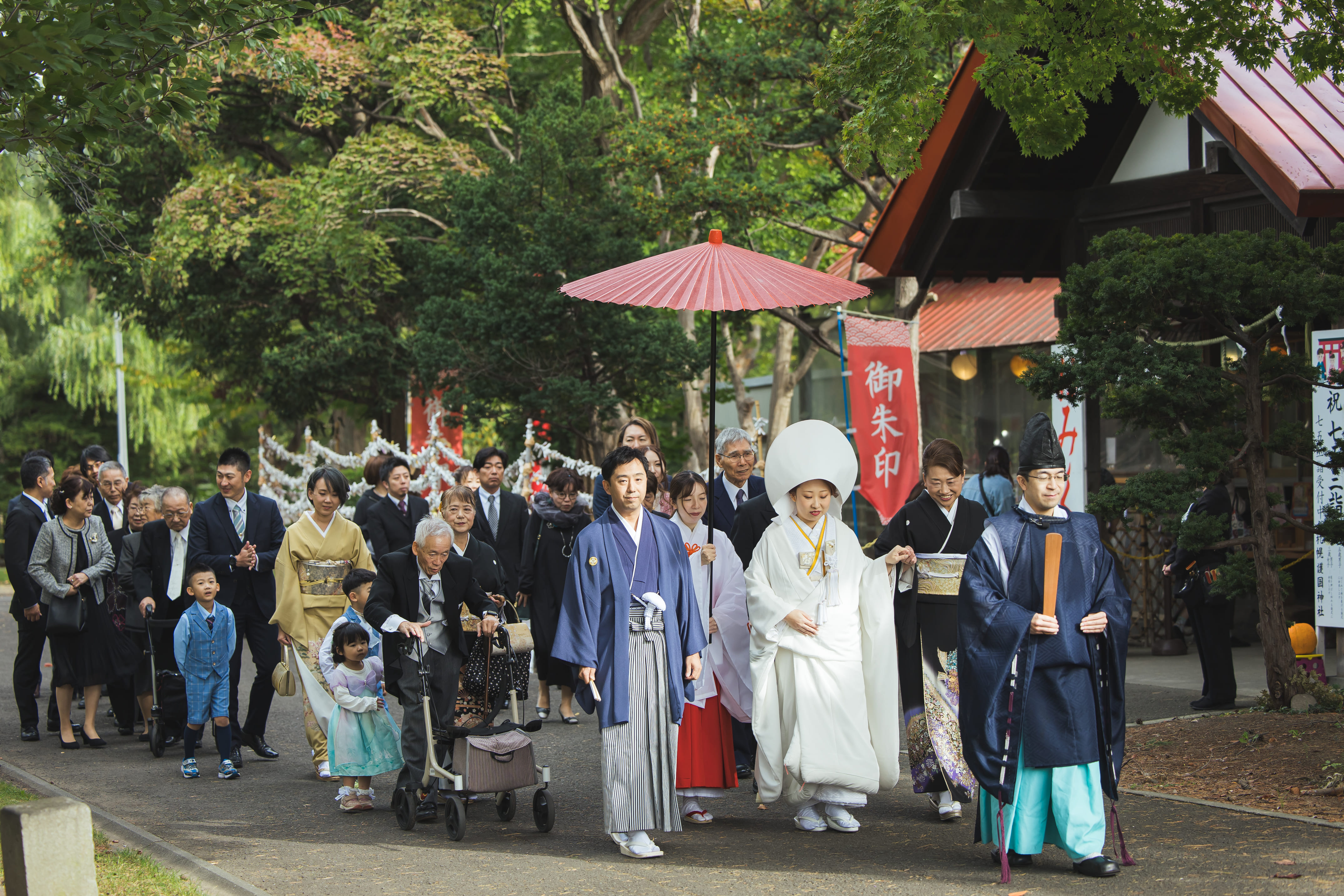 【秋婚】札幌護國神社で叶える神社婚
