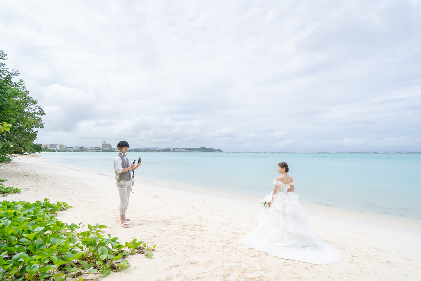 グアム挙式　～Wedding Report　26(ビーチ撮影編)～