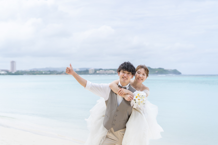 グアム挙式　～Wedding Report　26(ビーチ撮影編)～