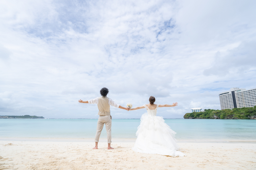 グアム挙式　～Wedding Report　26(ビーチ撮影編)～
