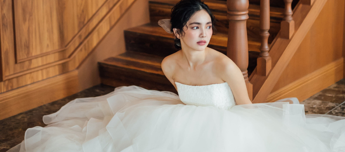 小さな結婚式のウエディングドレス　part2