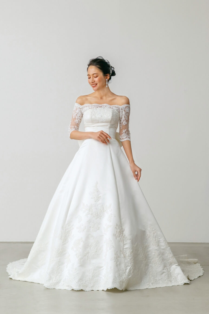小さな結婚式のウエディングドレス part3