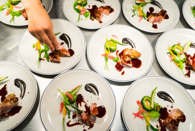 地元食材を知り尽くしたシェフの料理