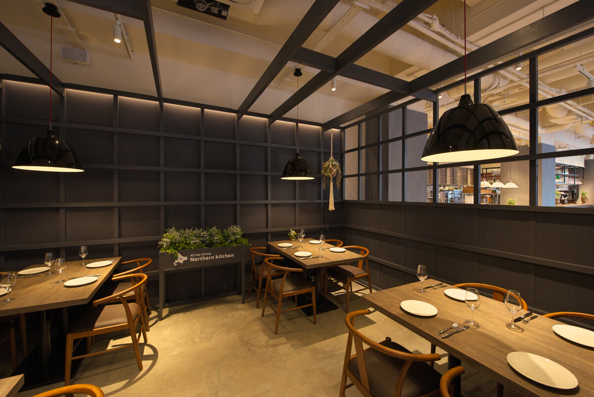 ノーザンキッチンのレストラン全体