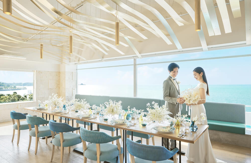 小さな結婚式 沖縄イル・ド・レ チャペル（ブルーインフィニティー）