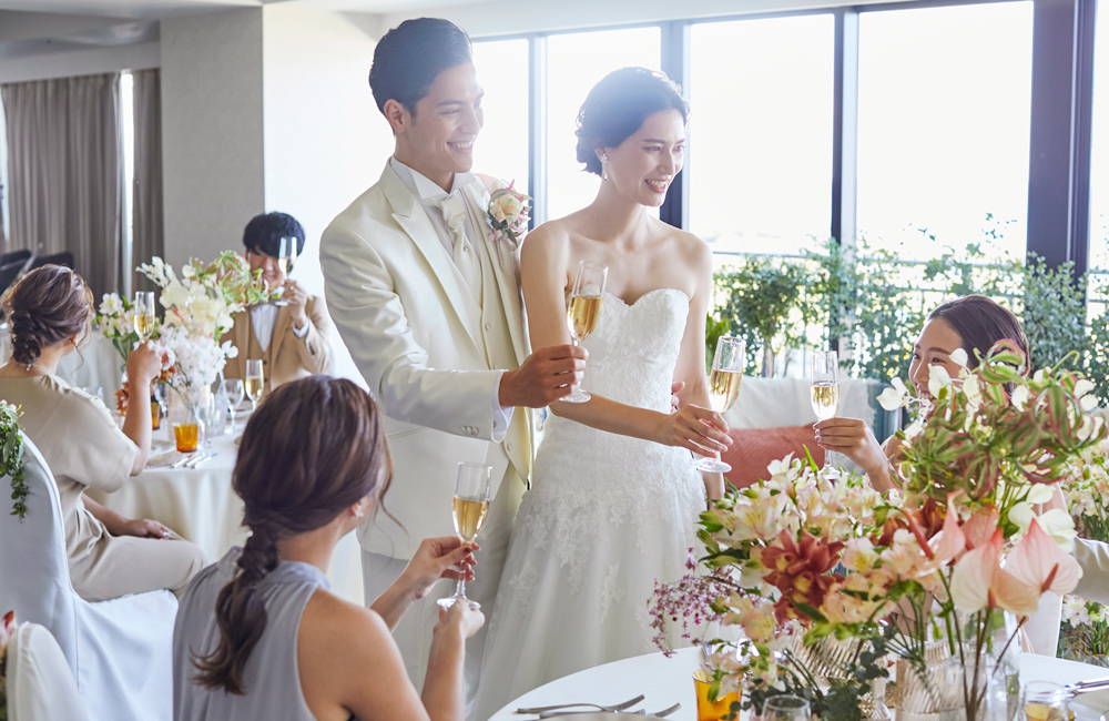 小さな結婚式 沖縄サザンビーチチャペル(シーシェルブルー)