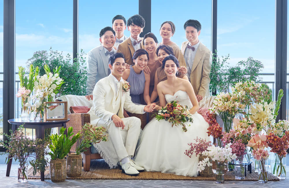 小さな結婚式 沖縄サザンビーチチャペル(シーシェルブルー)
