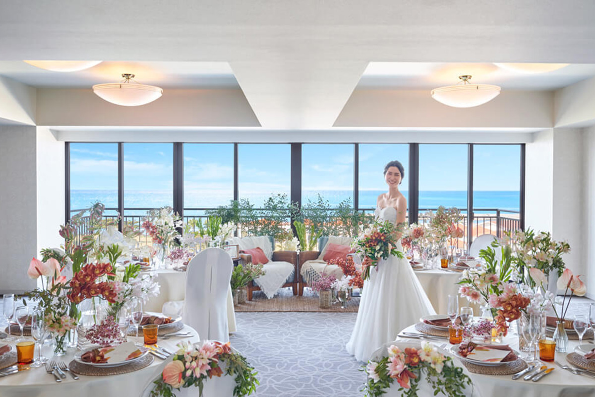 小さな結婚式 沖縄サザンビーチスタジオ