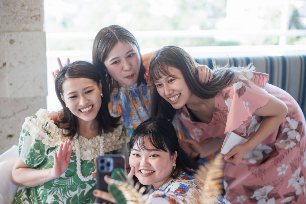 大切なご友人様と過ごす結婚式