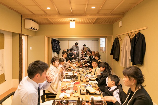 道後海舟　会食会