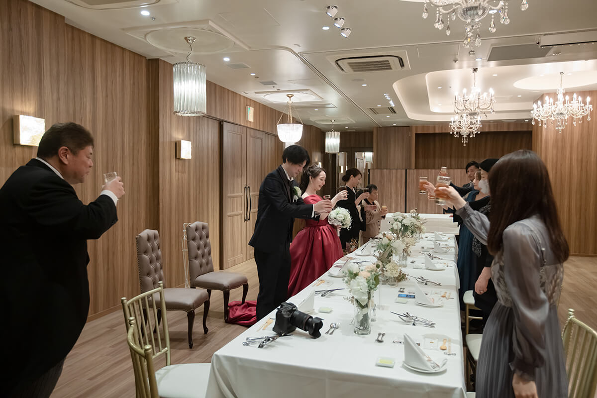 小さな結婚式 大阪ハービスENTチャペル