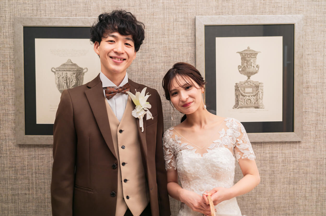 結婚式の様子