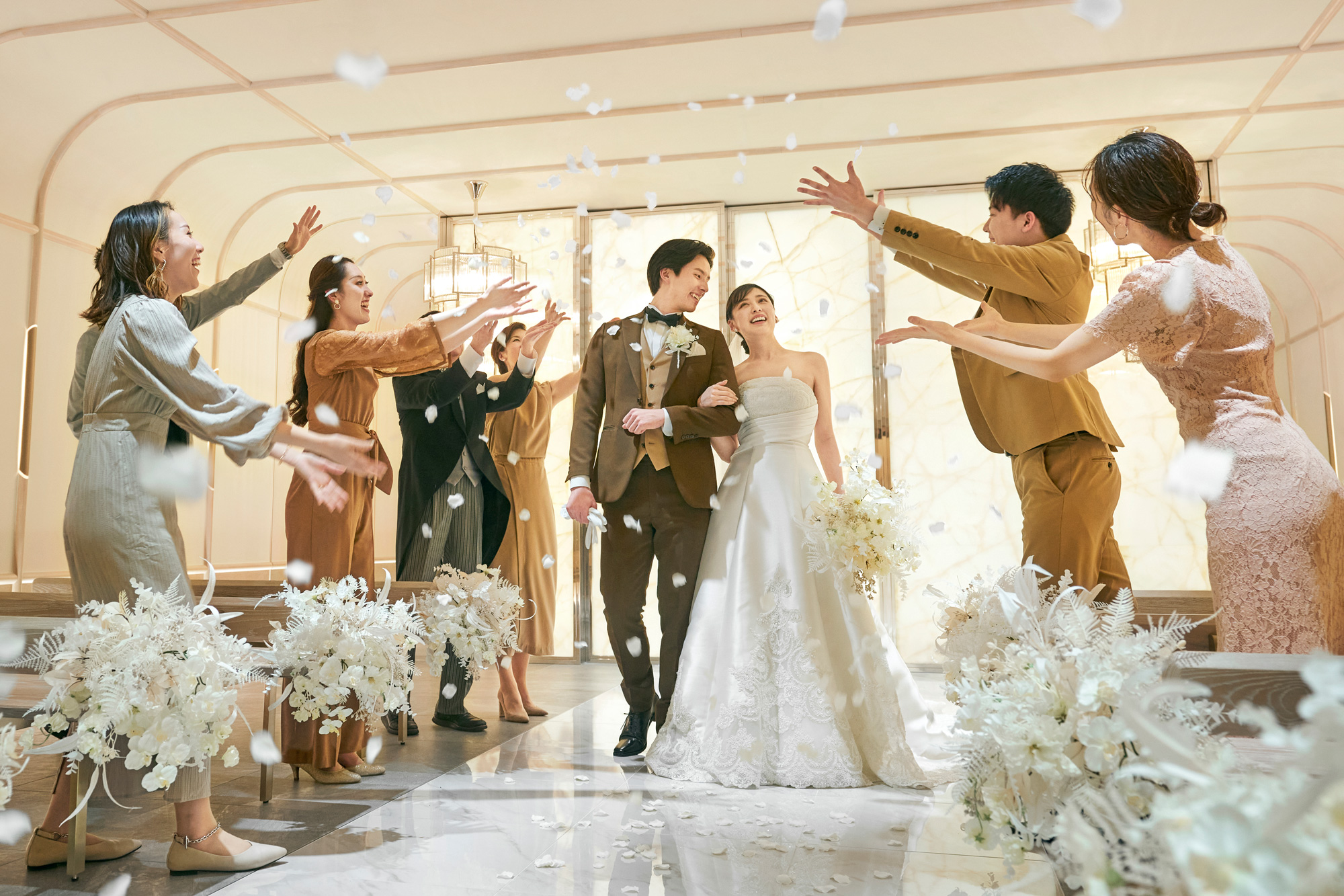 結婚式の様子