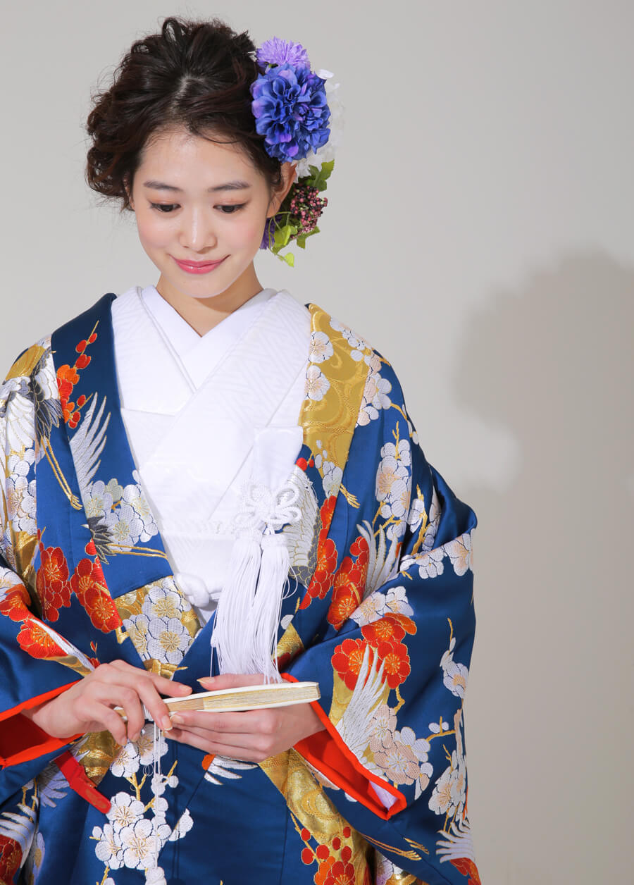 流水梅花鶴