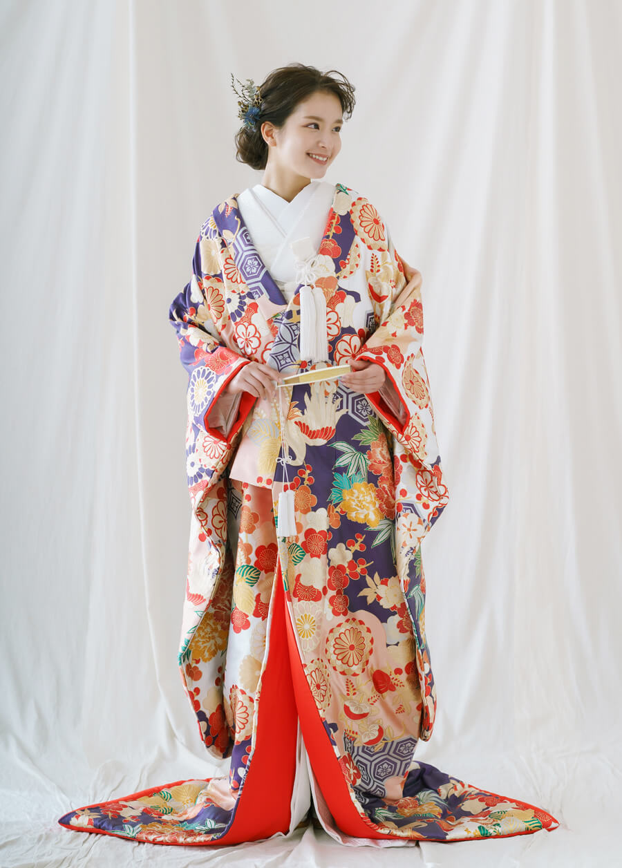 彩雲菊花文