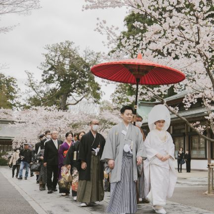 【2027年春の受付スタート◎】憧れのしおがま様で叶う本格和婚♪少人数専門プランで費用を抑えて賢く贅沢に～