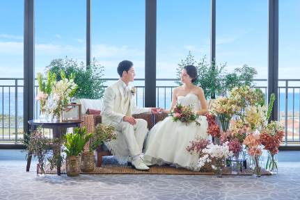 【沖縄県内在住カップル限定】平日ゆったり相談＆無料ペアランチご招待※組数限定