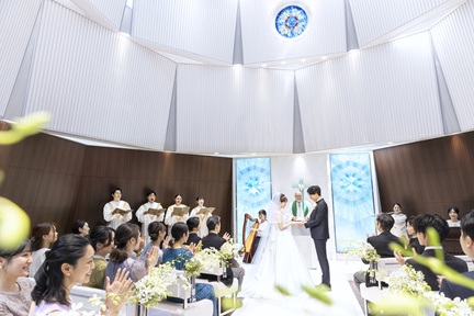 【2026年5月迄◆料理１ランクUPプレゼント】＼毎週末開催／当館人気No1＊5品コース無料試食×ガーデンチャペル体験