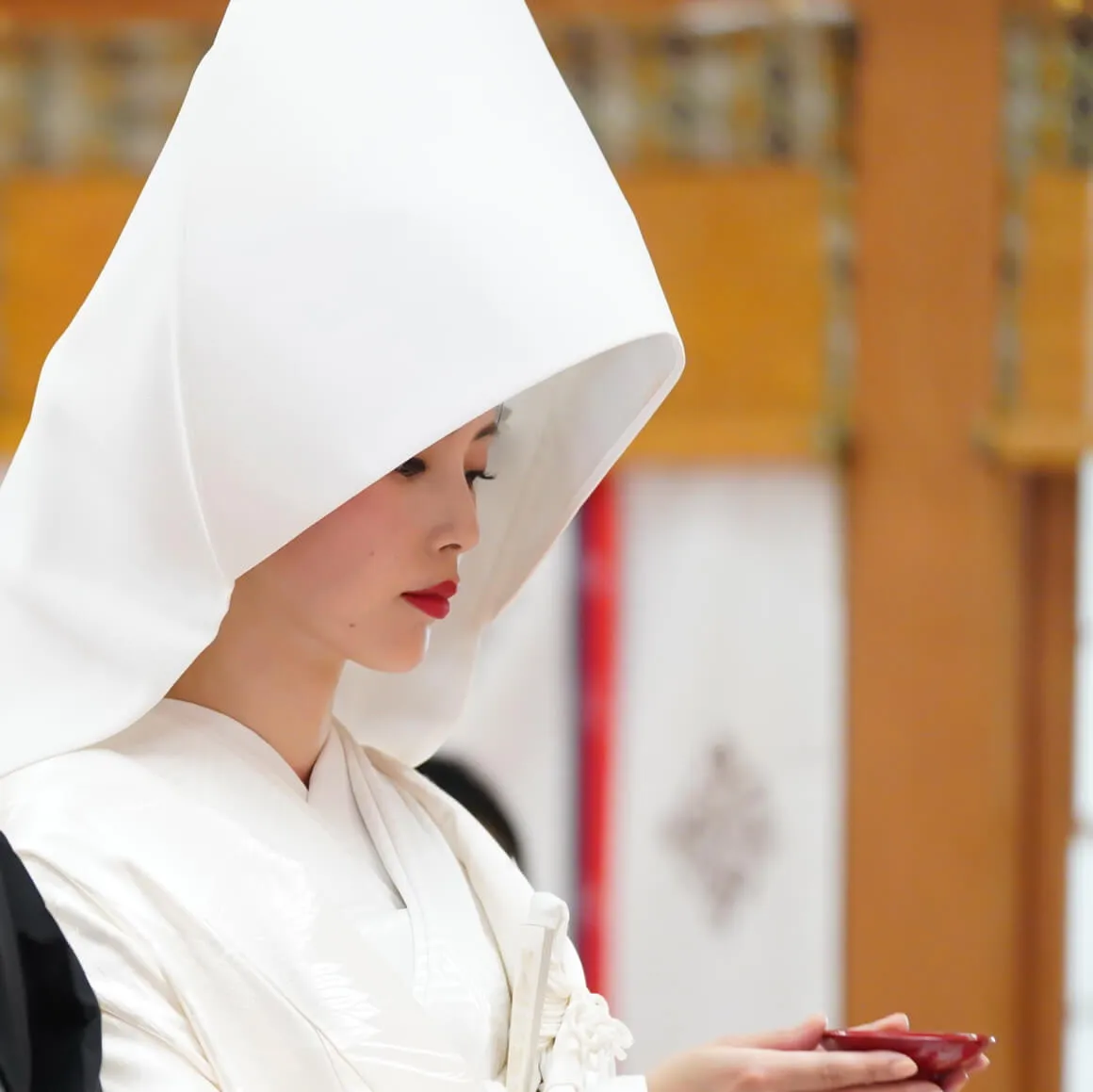 白無垢×綿帽子