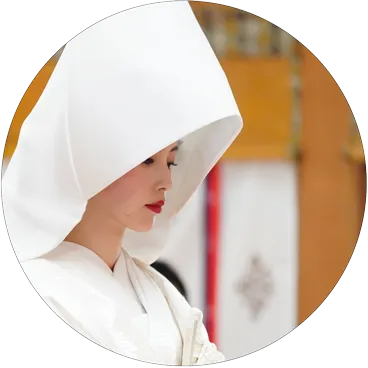 白無垢×綿帽子