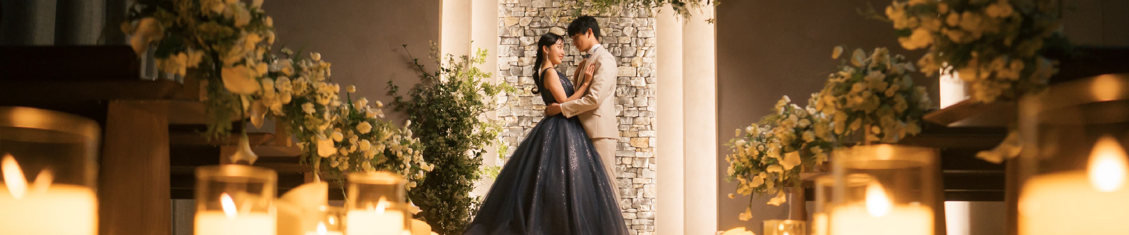 ナイトウェディング・夜結婚式 メインビジュアル