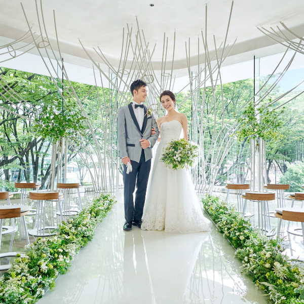 ２人だけの結婚式の画像