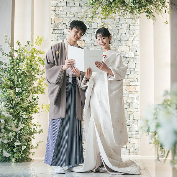 和装結婚式の画像