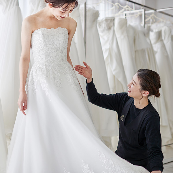 結婚式衣装の画像