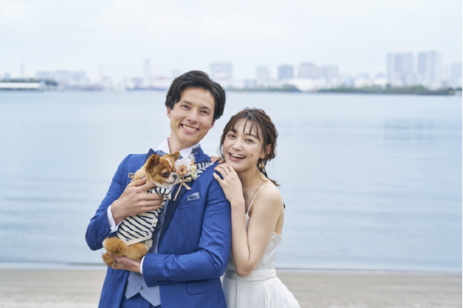 ペットと一緒のイメージ写真