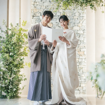 和装結婚式の画像