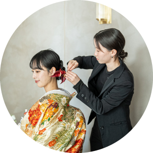 新郎新婦・ゲスト・支度室の画像