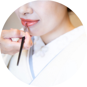 新婦ヘアメイクの画像