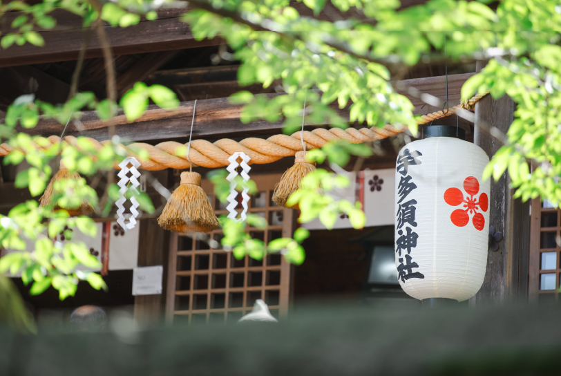 馴染みのある神社で結婚式の画像