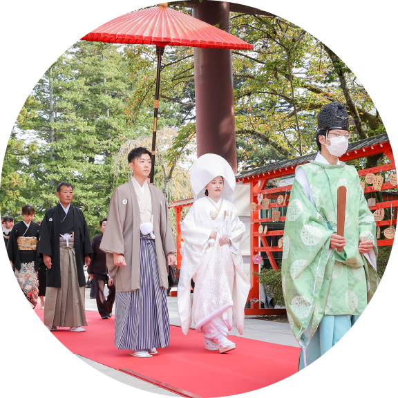 日本でしか挙げることができない特別感がほしい方の画像