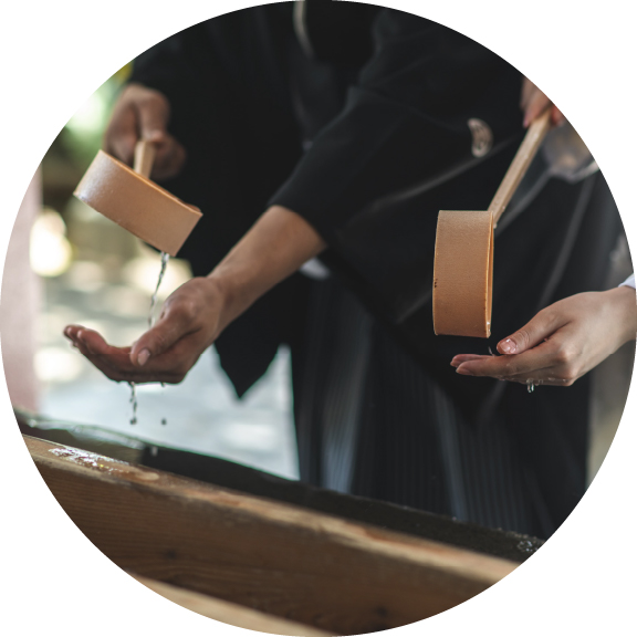 初詣やお参りなど思い入れがある場所で挙式をあげたい方の画像