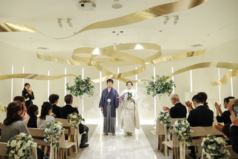 人前式での挙式スタイルの画像