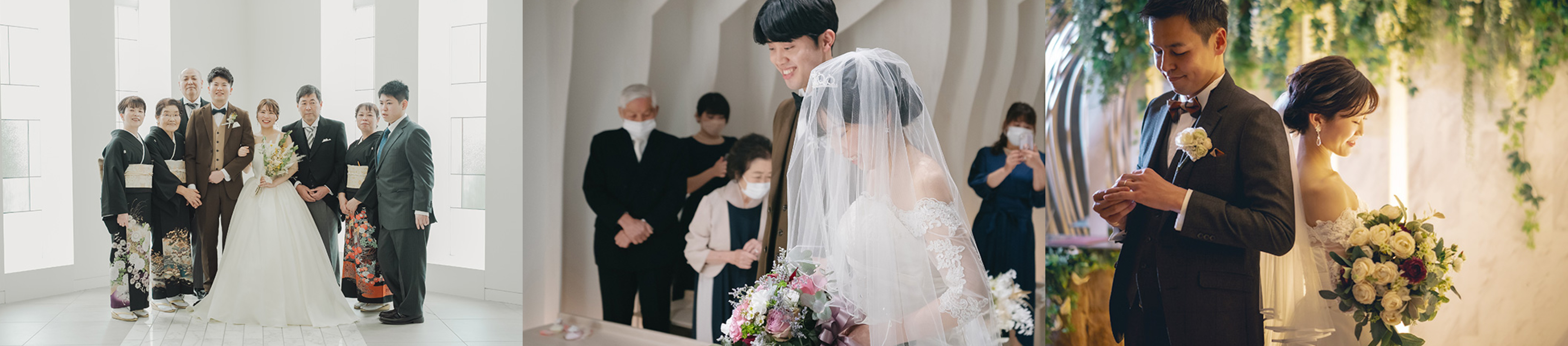 先輩カップルの挙式のイメージ写真